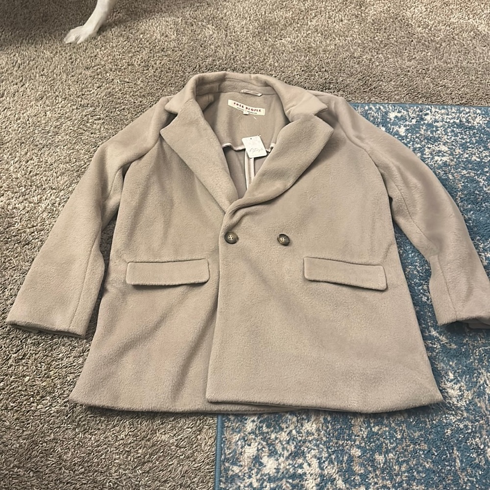 Free People Tan Blazer